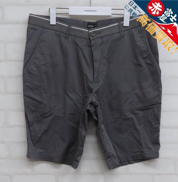 3P9765/HUGOBOSS コットンショーツ ヒューゴボス ショートパンツ拍卖