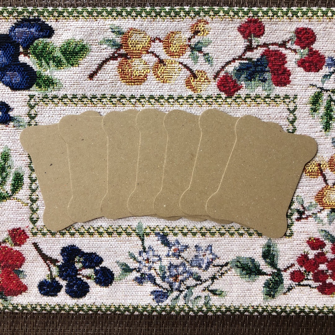 糸巻き台紙 ミニサイズ 無地 オリジナル 100枚拍卖