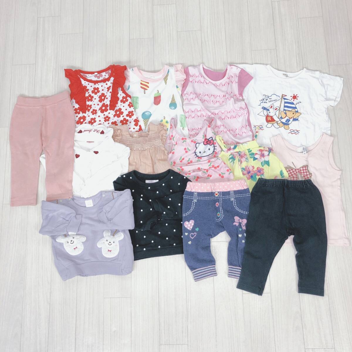 Y2011 キッズ 子供服 ロンパース サイズ80 まとめ売り拍卖