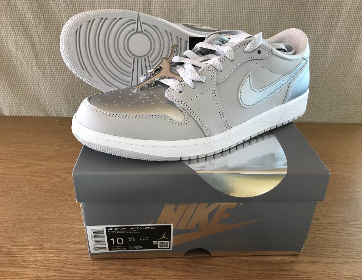 ☆★☆ NIKE AIR JORDAN 1 RETORO LOW OG CZ0790-002 US10/28.0cm 未使用新品 ☆★☆拍卖