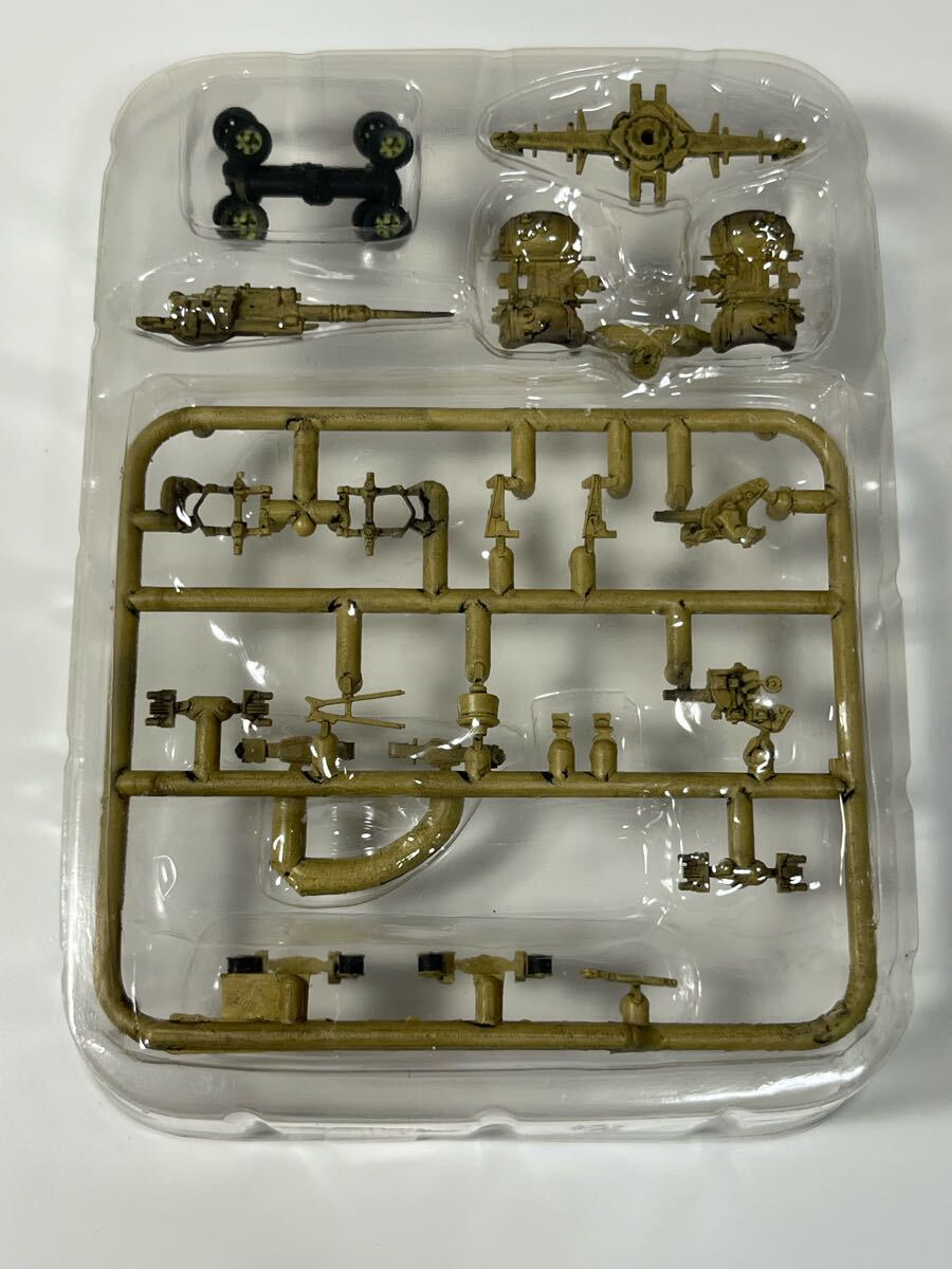 1/144 F-toys エフトイズ 海洋堂 WTM ワールドタンク ミュージアム キット vol.1 ドイツ 電撃戦編 8.8cm FlaK36 高射砲 DAKブラウン拍卖