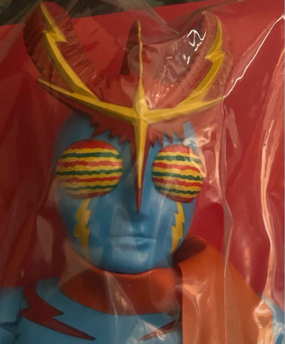 メディコム トイ イナズマンF 東映 レトロ ソフビ コレクション イナズマン フラッシュ MEDICOM TOY 新色拍卖