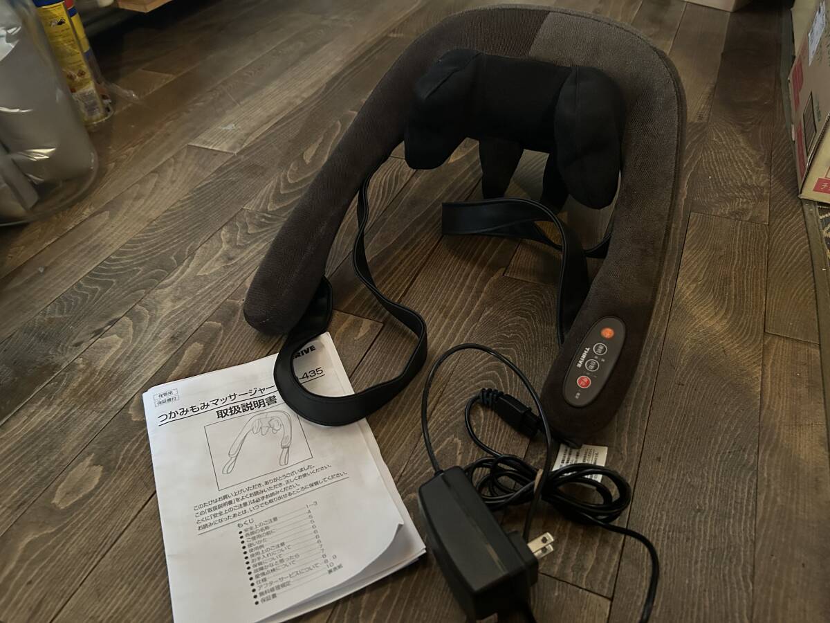 HRIVE スライヴ つかみもみマッサージャー MD-435 マッサージ器 首肩マッサージャー ネックマッサージャー拍卖