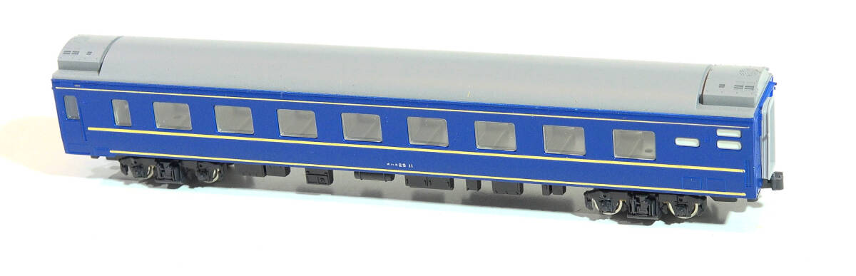 【H52C60】KATO「No. 5051 オハネ25 北斗星」ケースなし 24系25型 寝台特急北斗星 中古Nゲージ ジャンク カトー拍卖