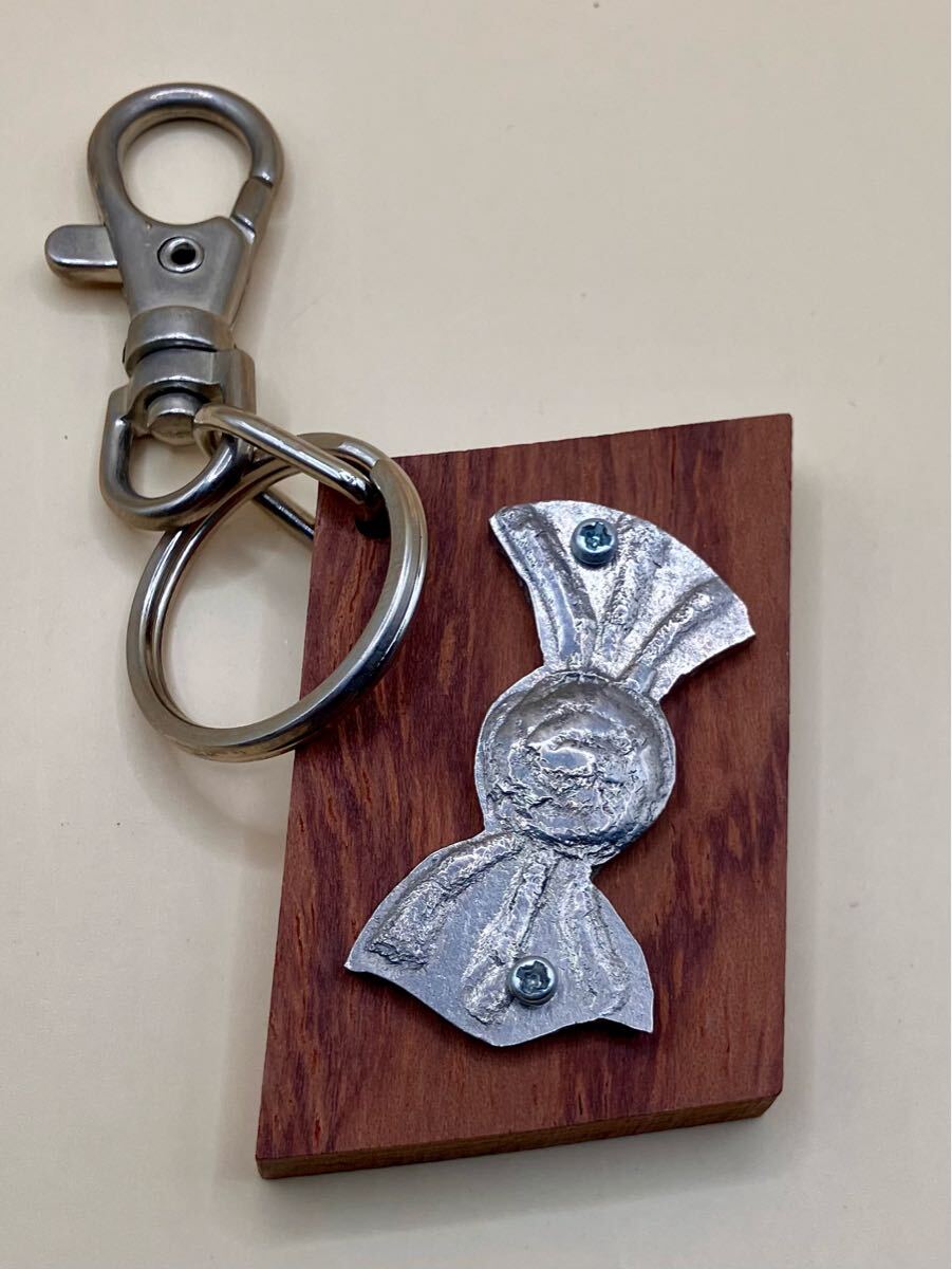 キーホルダー キーリング オーク材 送料無料拍卖