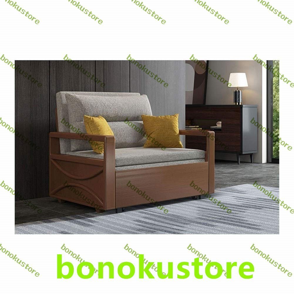 ソファーベッド ベッドルームのための頑丈で耐久性に 折りたたみソファベッド 多機能調節可能なリクライニングチェア (Size : 53in)拍卖