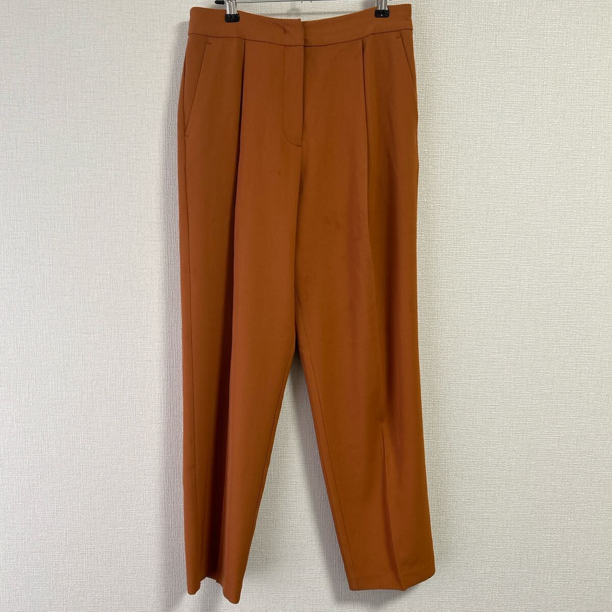 spic and spanストレッチスラックスパンツ スピックアンドスパン38 spic&span スピック&スパン 美シルエット拍卖