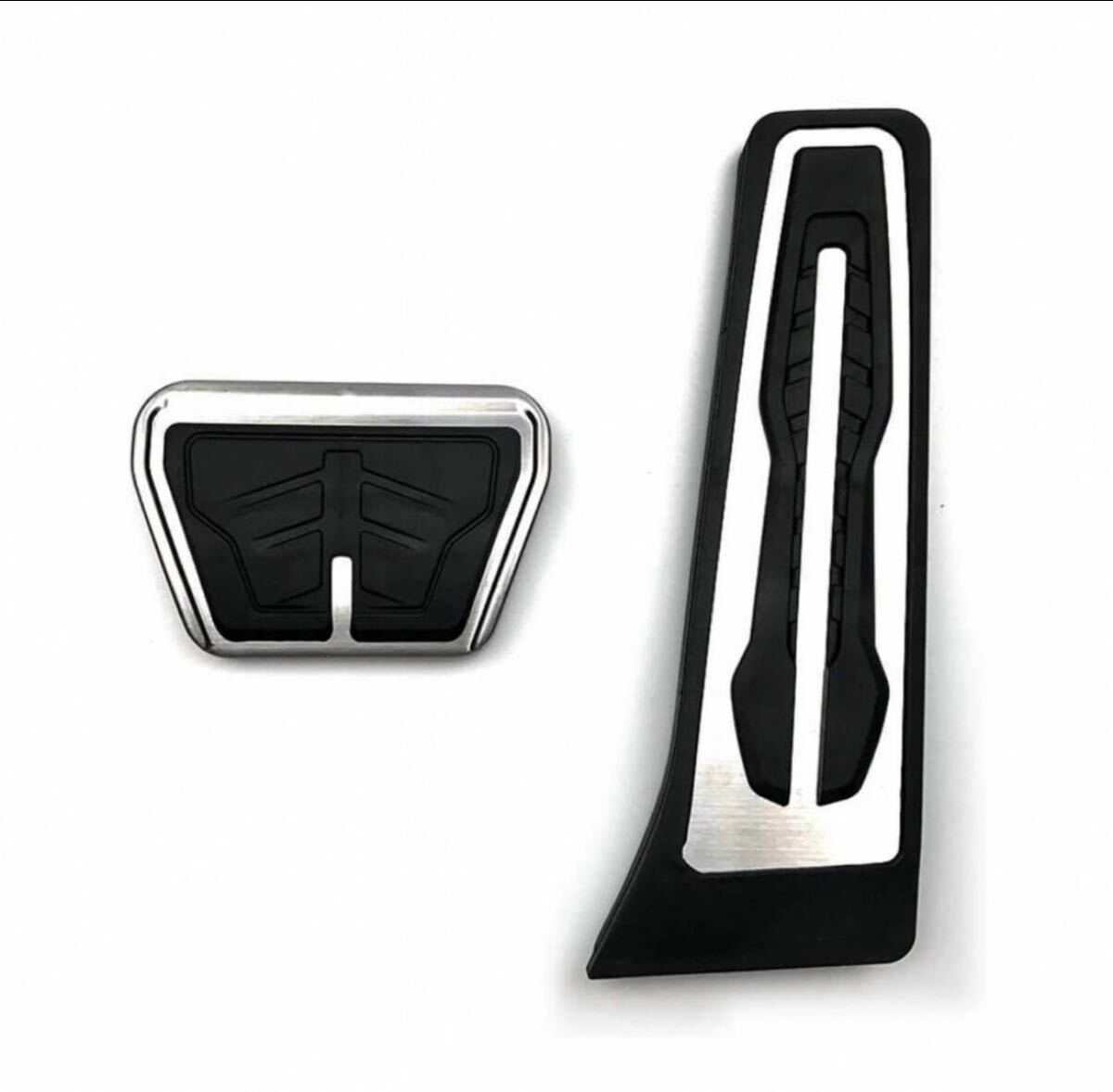 BMW 1/2/3/4/5/6/7シリーズ & X3/X4/X5/X6/X7専用 アルミ製ペダルカバーセット滑り止め付き ドレスアップパーツ拍卖