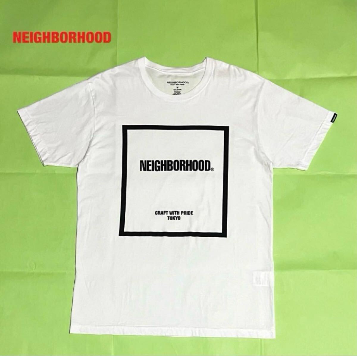 【人気】NEIGHBORHOOD ネイバーフッド ロゴTシャツ ブランドロゴ ビッグロゴ クルーネック メンズ レディース ユニセックス拍卖
