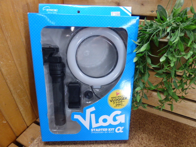 ま100.ブイログスターターキットα VLOG STARTER KITα ETSUMI エツミ 動画撮影用拍卖