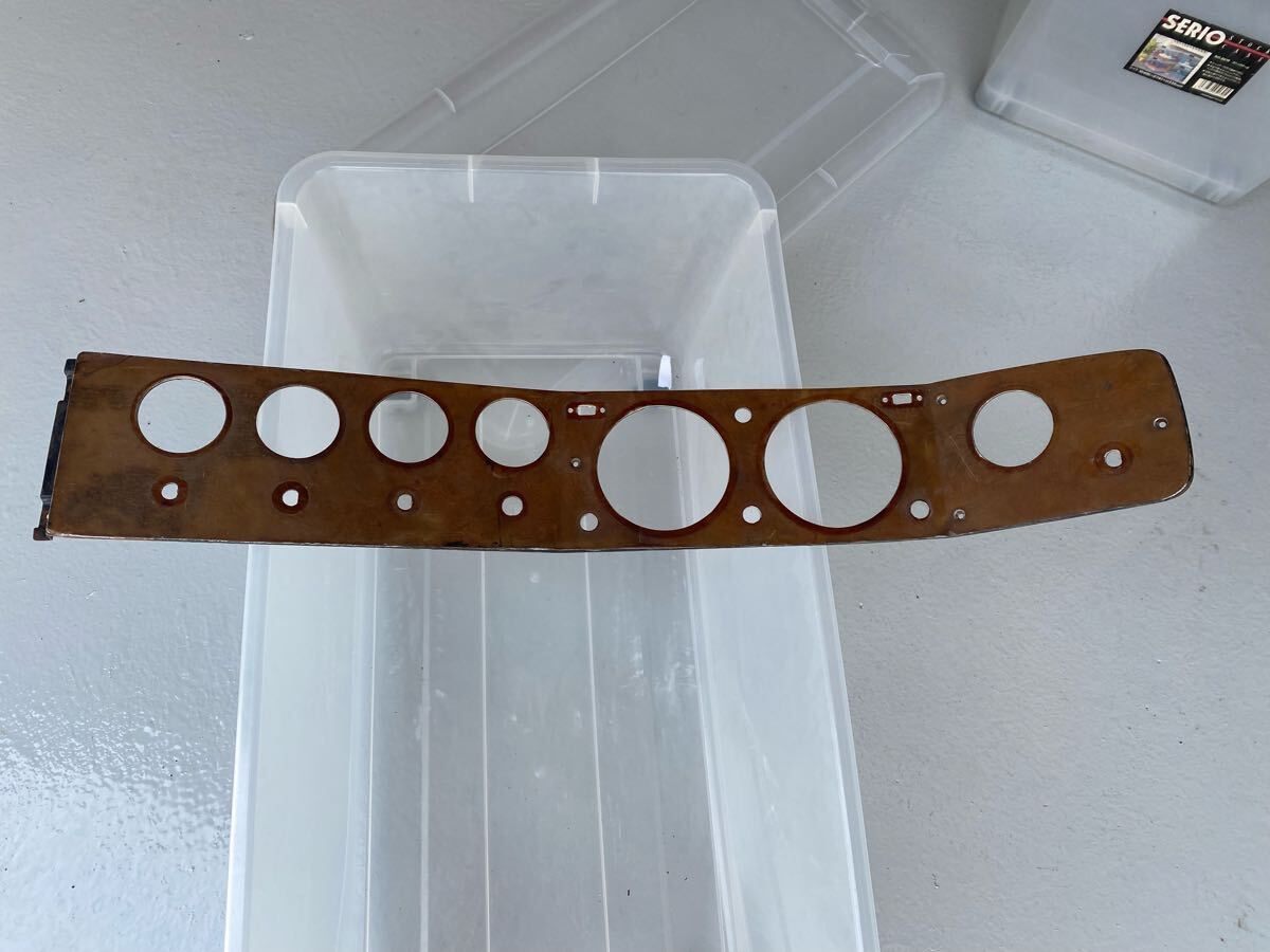 いすゞ 117クーペ ハンドメイド メーターパネル PA90 台湾楠拍卖