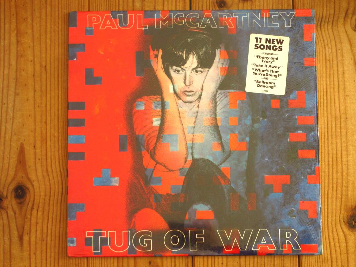 オリジナル / Paul McCartney / ポールマッカートニー / Tug Of War / Columbia / TC 37462 / US盤 / シュリンク・ステッカー付拍卖