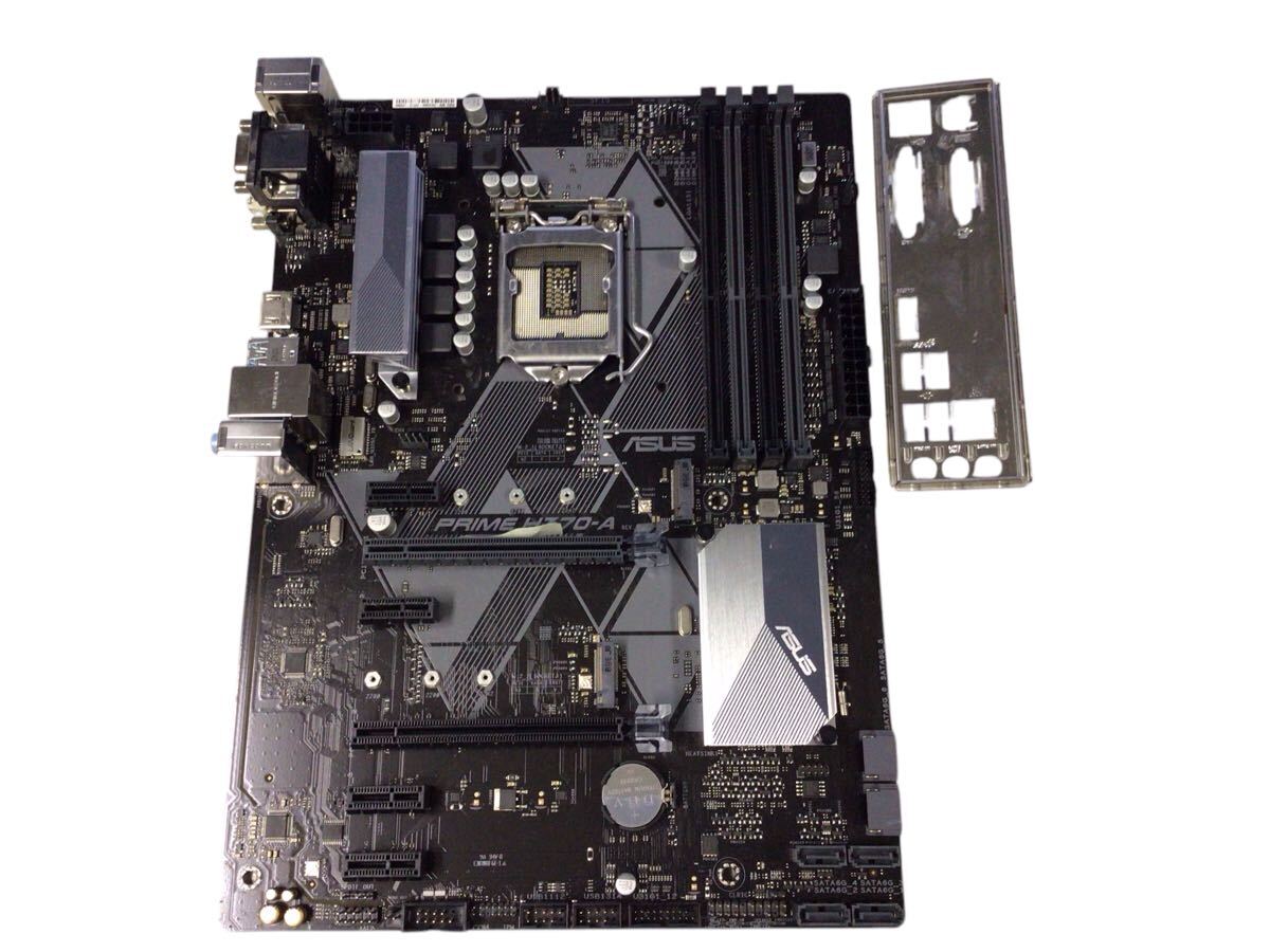 zb-C1【中古】ASUS PRIME H370-A◆I/Oパネル付属拍卖