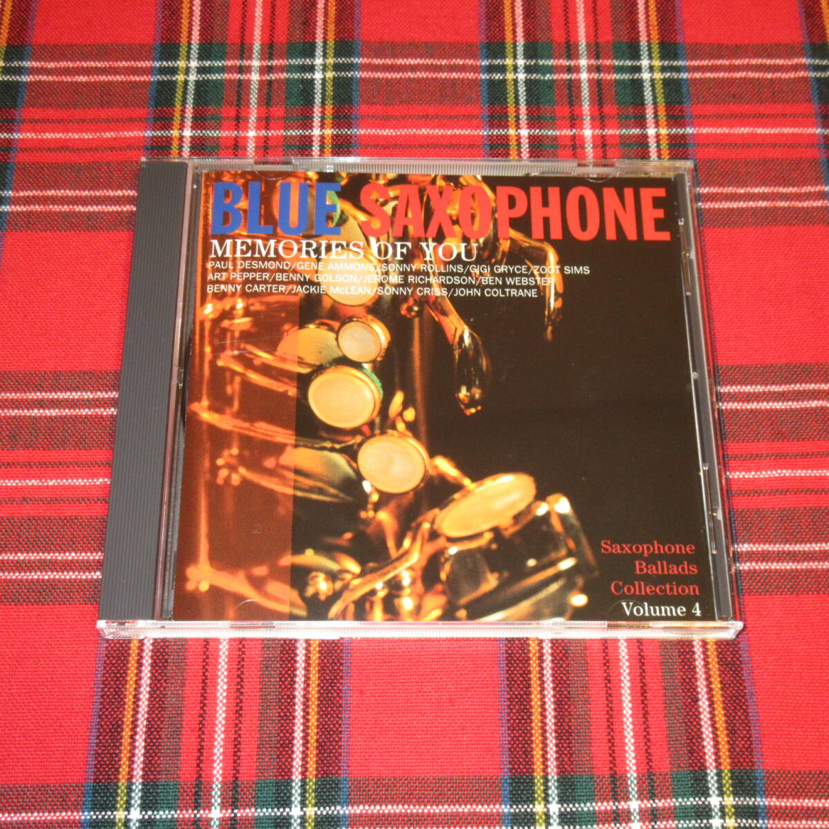 BLUE SAXOPHONE 4/ メモリーズ・オブ・ユー◆ジジ・グライス ズート・シムズ ベニー・ゴルソン ジェローム・リチャードソン ソニー・クリス拍卖