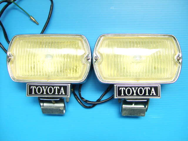 当時物トヨタ クラウン純正オプション角型フォグランプ TOYOTA CROWN旧車 昭和RS MS 20 30 40 50 60 70 80 100 110品番08590-30061ほぼ新品拍卖