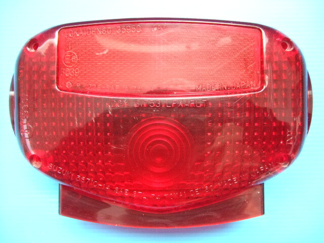 当時物 良品 GS400 スズキ純正 ハカマ テールレンズ 旧車 昭和 はかま 袴 テールランプ GS400L GS550 GS750 GT380 B7 GS450L SUZUKI sub9拍卖