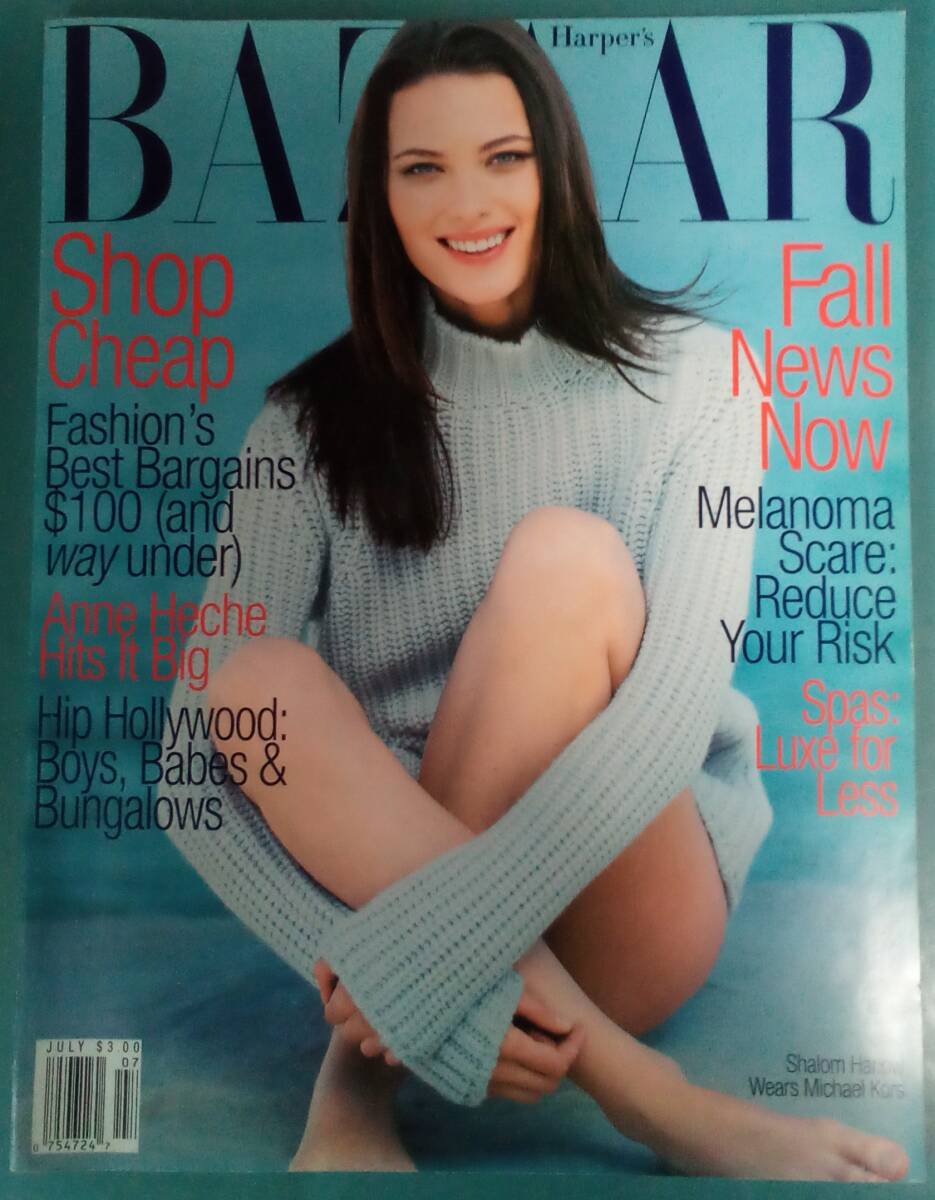 Harper's BAZAAR ハーパーズ バザー 1998 JULY アン・ヘッシュ ケイティ・ホームズ Wayne Maser Patrick Demarchelier Mikael Jansson拍卖