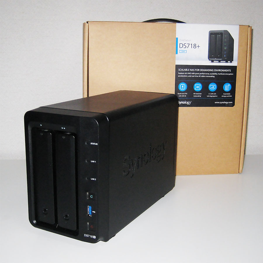 Synology DiskStation DS718+ (SSD2TB/メモリ16GB)拍卖
