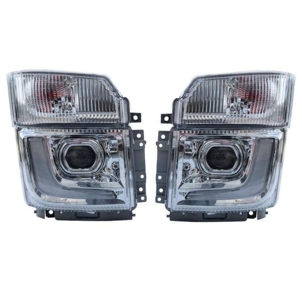 いすゞ 21 エルフ ハイキャブウインカー +ヘッドライト左右セット JP-NWT-I008-HD+JP-NWT-I008-WK拍卖