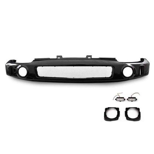 JB23 ジムニー LED付き メッシュ スポーツ フロント ショート バンパー 新品 未塗装 AP-G07273拍卖