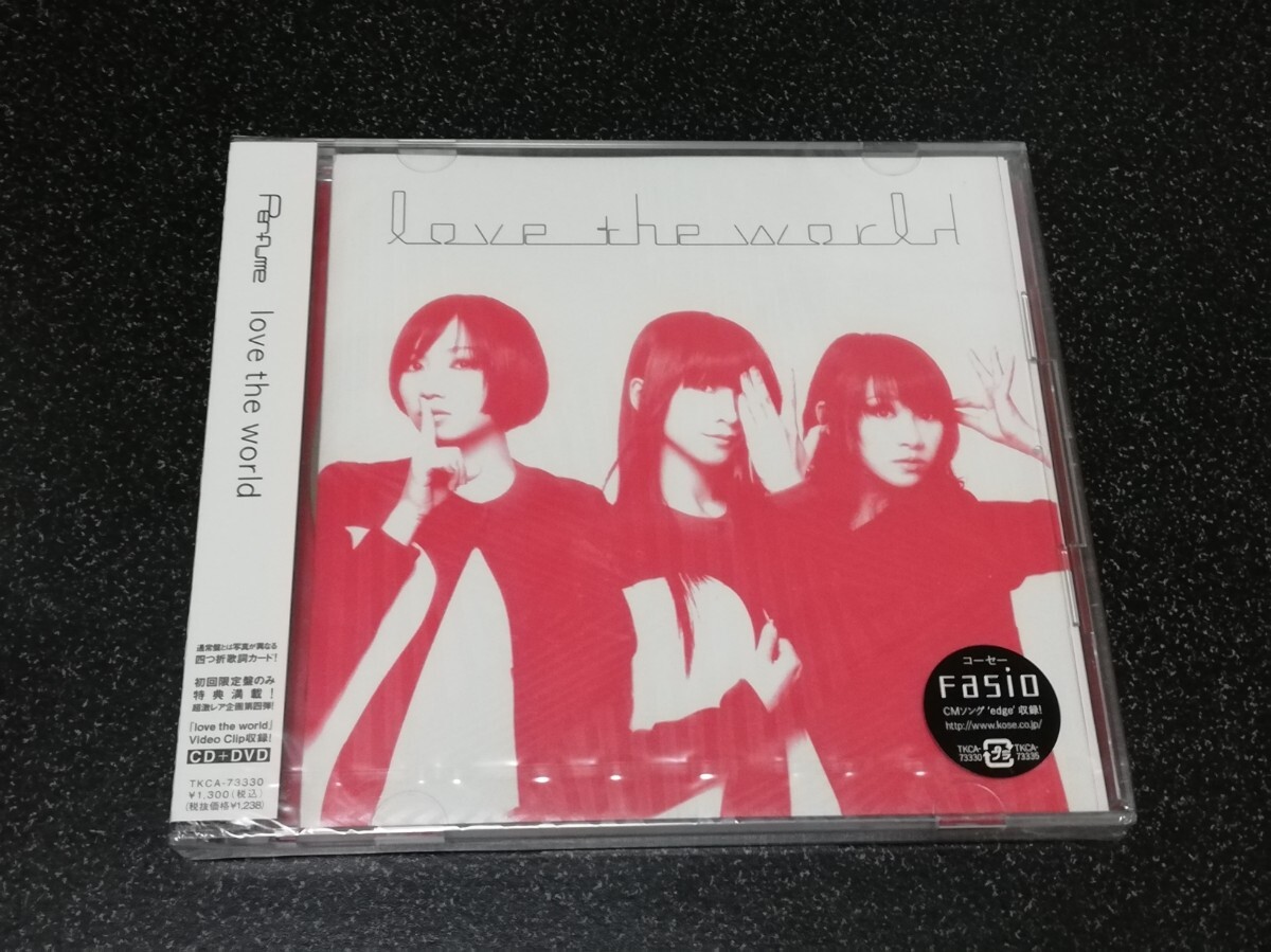 ■即決■新品 Perfume「Love the world」初回限定盤CD+DVD■拍卖