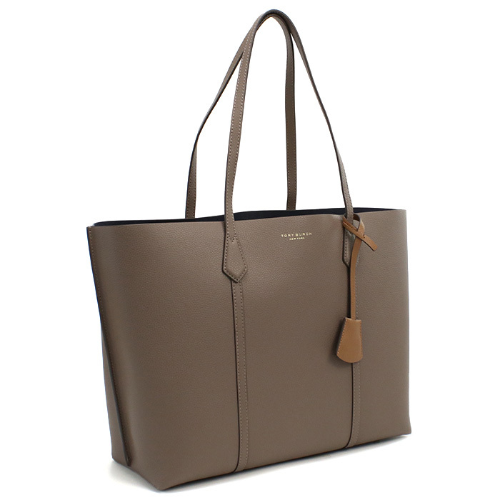 トリーバーチ TORY BURCH PERRY トートバッグ ブランド81932 093CLAM SHELL グレー系拍卖