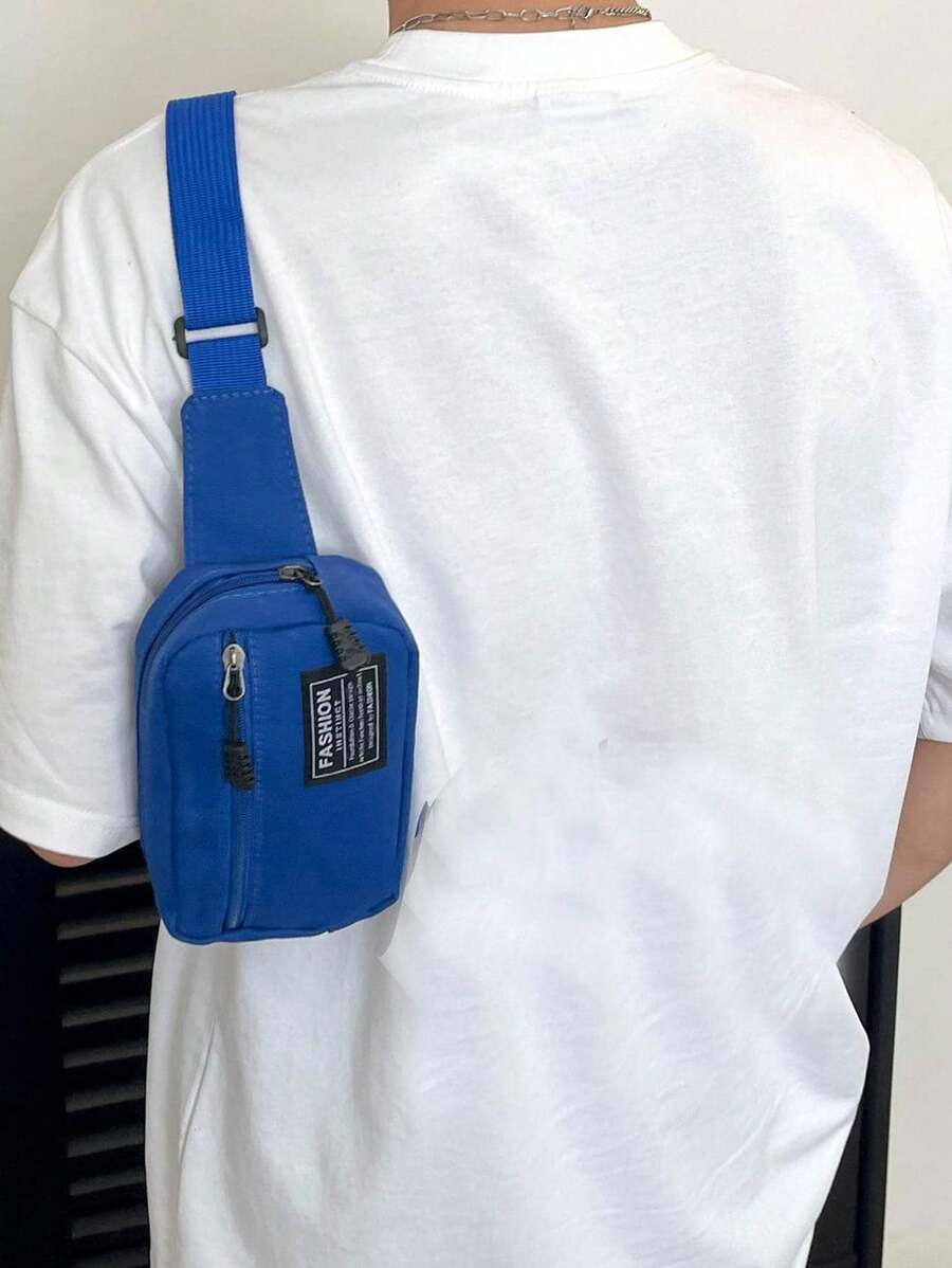バッグ メンズ ウエストバッグ キャンバス素材 多用途ミニスポーツスタイルチェストバッグ ファニーパック クロスボディ ショルダー拍卖