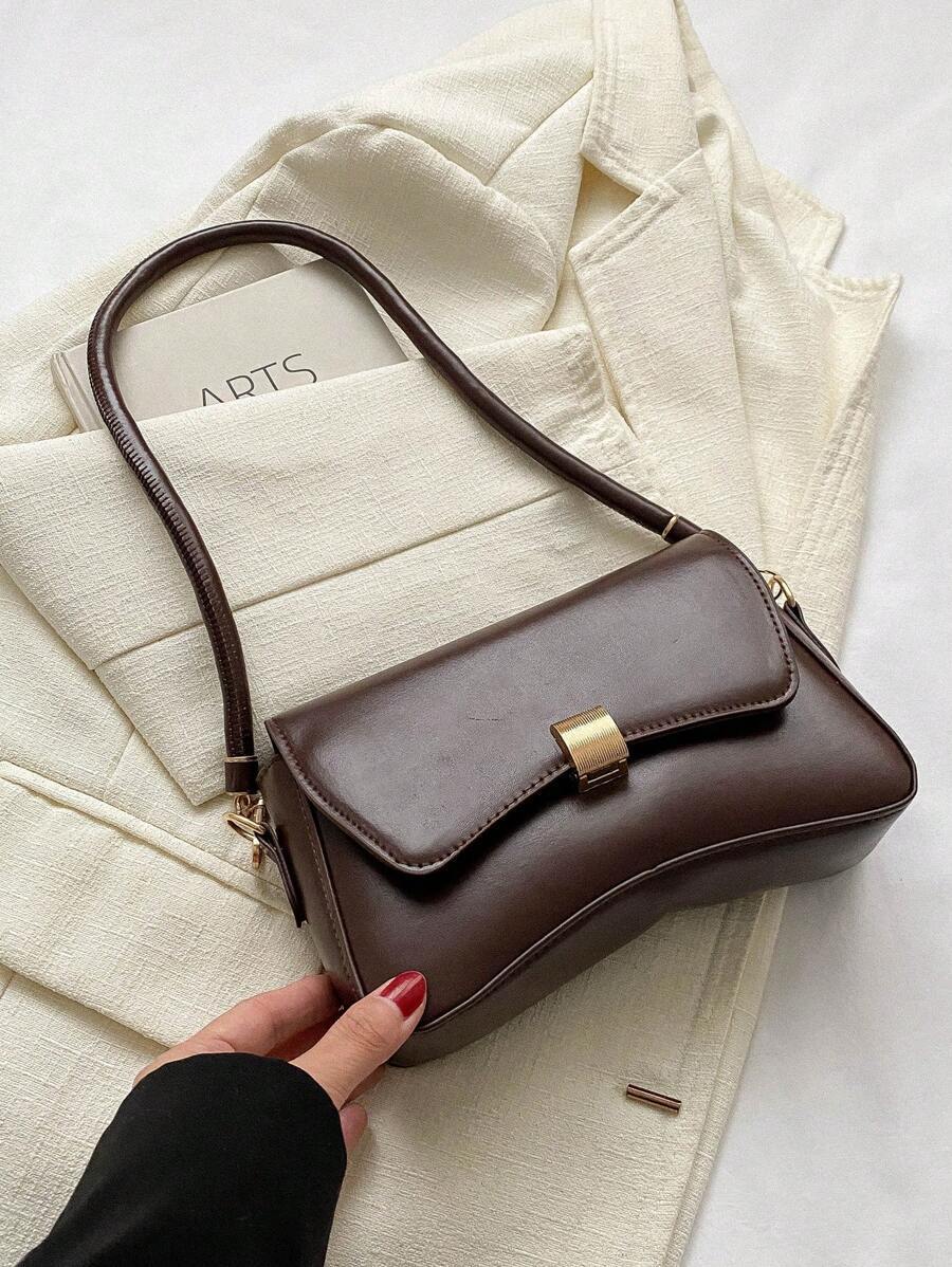 バッグ レディース ショルダーバッグ ミニショルダーバッグ シンプルデザイン レディース フラップショルダーバッグ マルチカラー選拍卖