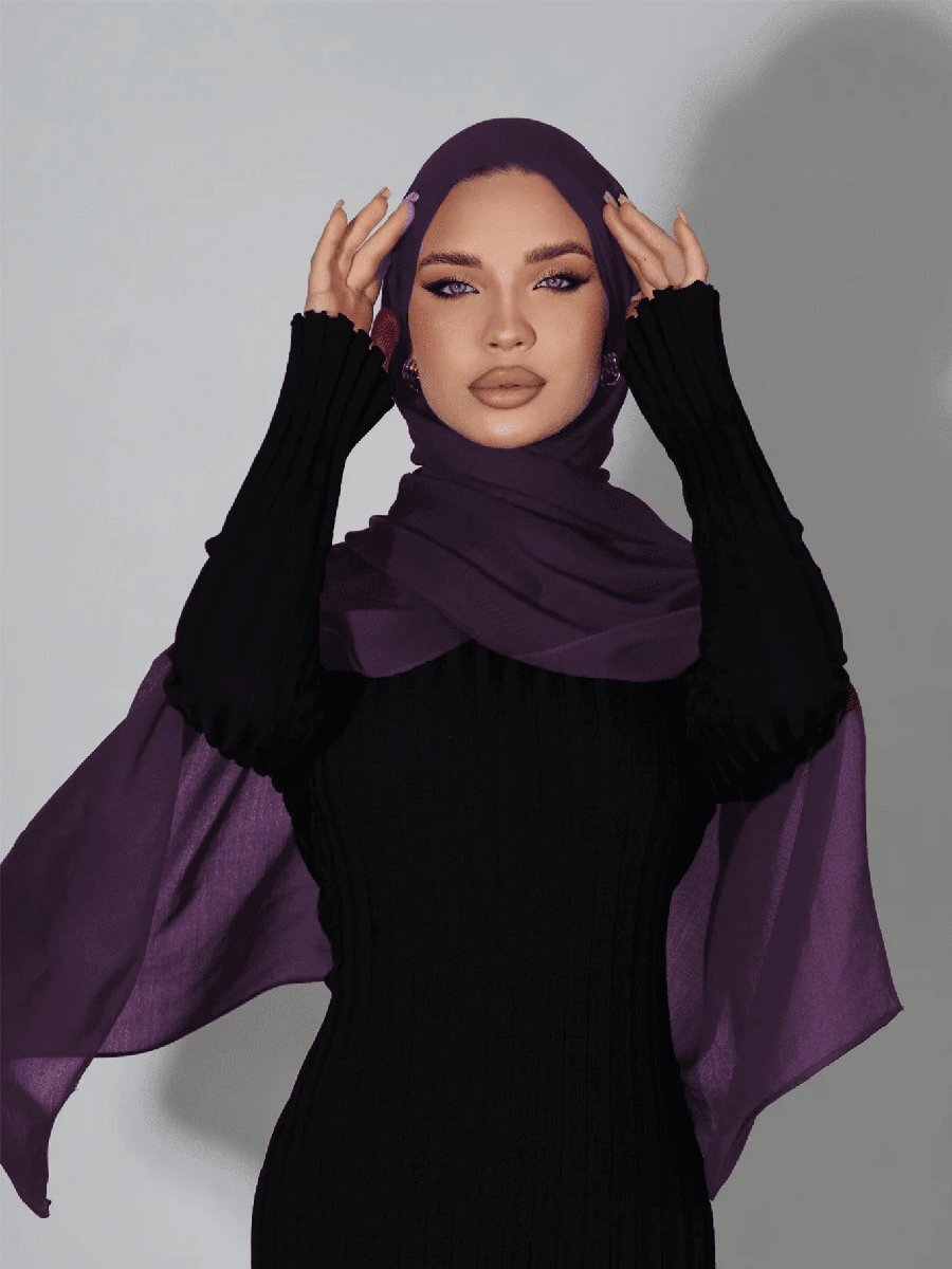 アクセサリー レディース スカーフ 1枚 レディース プレーンスカーフ/ヘアスカーフ、シフォン、日常カジュアルウェアに適しています拍卖