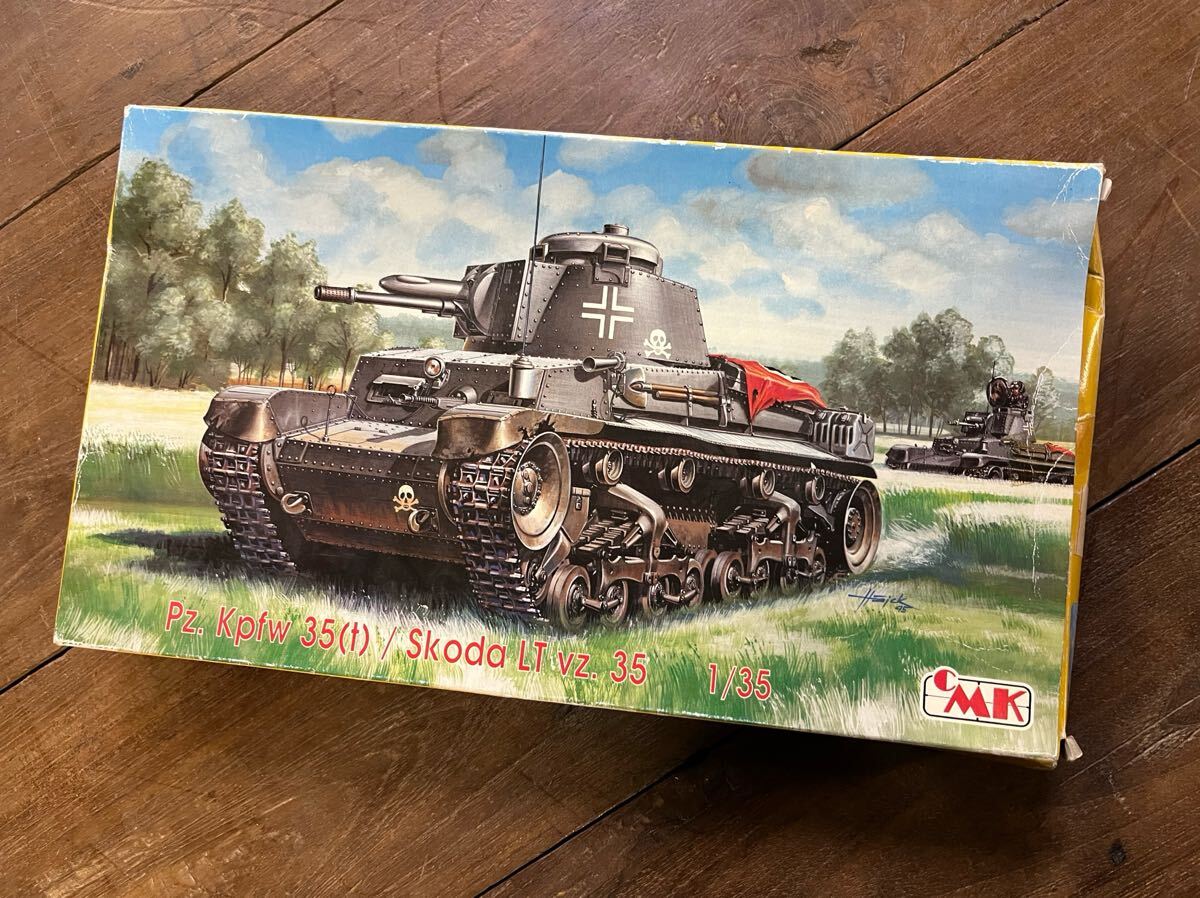 (Pz. Kpiw 35(t) / Skoda LT Vz. 351/35 プラモデル当時物絶版戦車拍卖