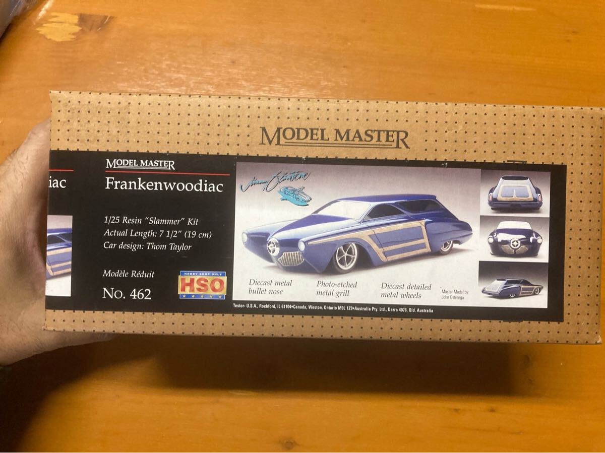 MODEL MASTERFrankenwoodiacvere1/25Slammer Kit プラモデルアメ車ガレージキットレジンキャスト絶版当時物ワンフェスホッドロッド拍卖