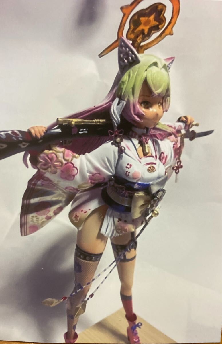 GWC・ブルーアーカイブ狐坂ワカモ・ワンフェスガレージキット絶版キャストレジンガレキ当時物拍卖