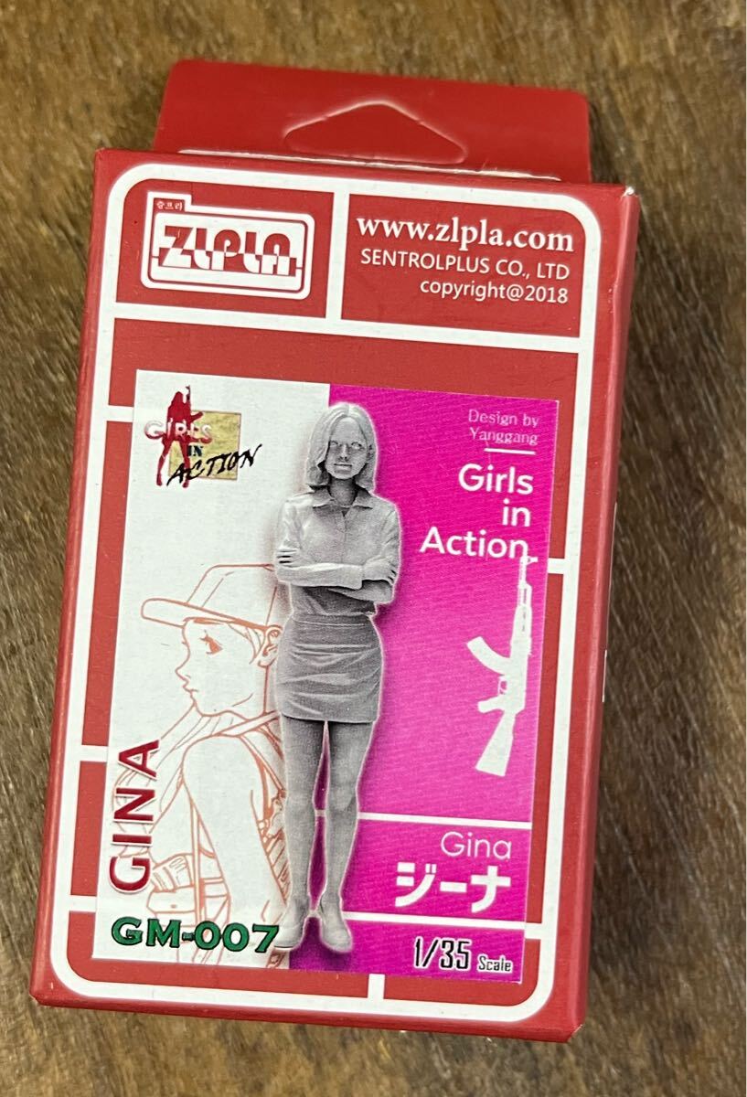 www.zlpla.comGinaジーナ1/35プラモデルガレージキットガレキワンフェス絶版当時キャスト拍卖
