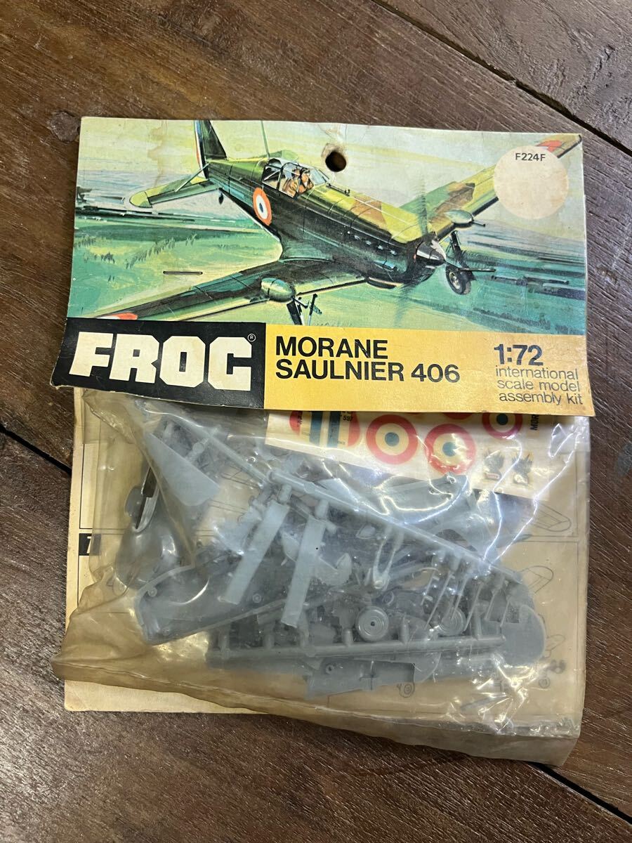 FROCMORANESAULNIER 4061:72 プラモデル当時物絶版戦闘機拍卖