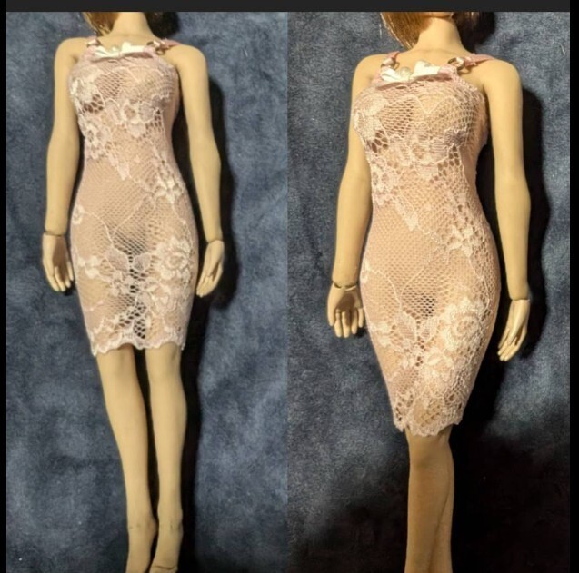 1/6ドール用 TBLeague ファイセンS07 クールガール ピンク系 スリップ拍卖