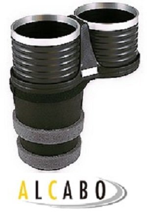 【M's】TOYOTA CROWN CROSSOVER SH35 (2022y-)ALCABO ドリンクホルダー ツインタイプ ブラック+リング カップ タイプ AL-T107BS拍卖