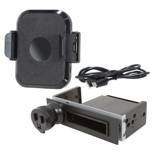 1DINスペースに固定するスタンド+各種ホルダーセット (BSA123 スマホホルダー1DINスペーススタンドセット)拍卖