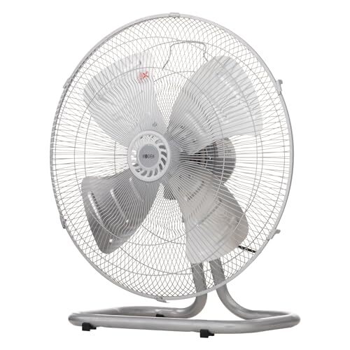 広電 工業扇 据置き型 50cm アルミ羽根 首振り 3段階風量 羽根簡単取付 高さ63cm CFF502DMA拍卖