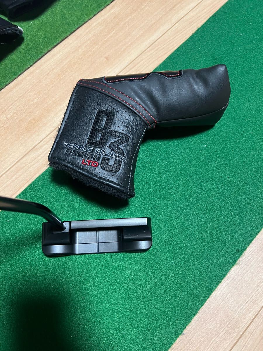 タイトリスト スコッティキャメロン 限定パター トリプルブラック カタリナ 33インチ 美品 完売品拍卖
