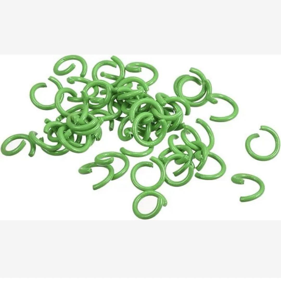 ★最終価格★オープンジャンプリング 8 mm カラフルOリングコネクタ DIY ジュエリー拍卖