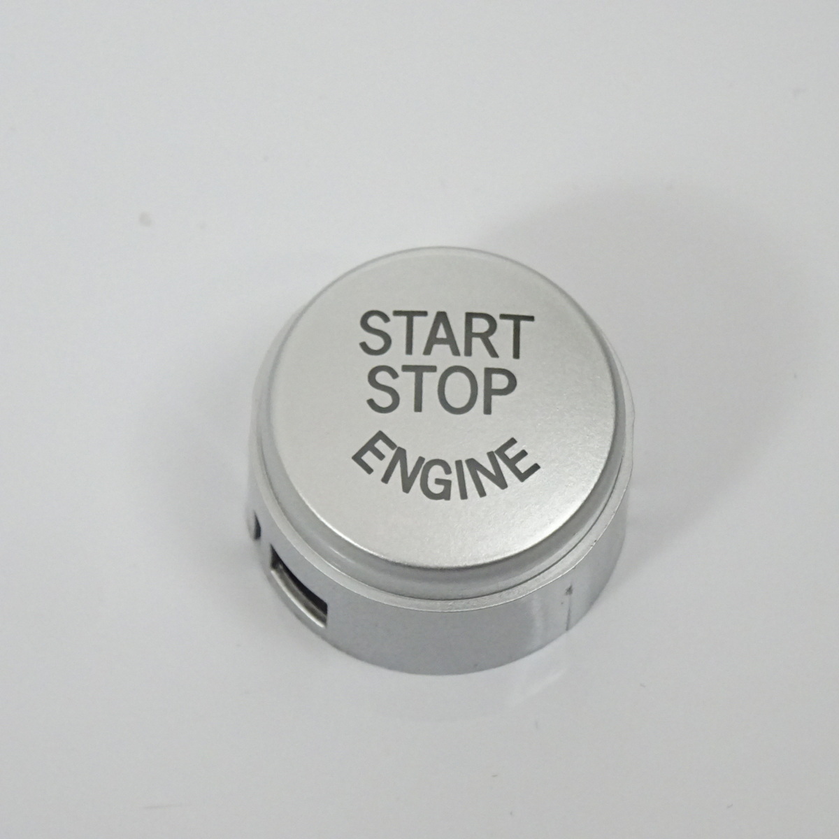 BMW 銀 エンジンスターター プッシュボタン カバー OFFスイッチ無 F12 F13 F06 640i/650i/M6 Mスポーツ 3Dデザイン アルピナ ハーマン拍卖