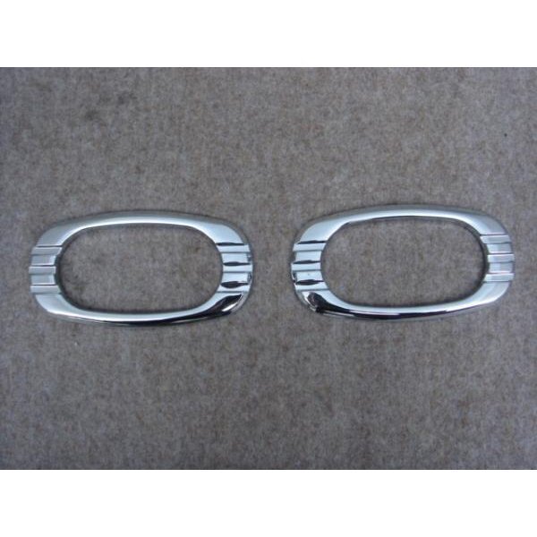 デザイン専用設計♪ メッキ サイドマーカー サイドウインカー リング パジェロミニ パジェロJr パジェロイオ リベロ拍卖