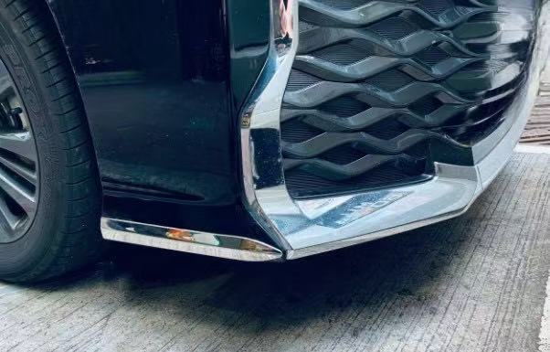 圧倒的存在感♪ 鏡面仕上げ♪ メッキ フロントバンパー サイド ガーニッシュ ヴォクシー 90 系 MZRA90W MZRA95W S-G S-Z拍卖