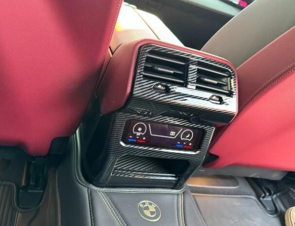 スポーティ全開♪ BMW カーボン ルック リアエアコンダクト パネル カバー G61 523i 523d xDrive Mスポーツ エクスクルーシブ ツーリング拍卖