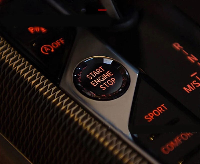 デザイン性UP♪ 交換式♪ BMW クリスタル エンジンスターター スイッチ G05 X5 F95 X5M xDrive35d Mスポーツ xDrive40d xDrive45e M50i拍卖