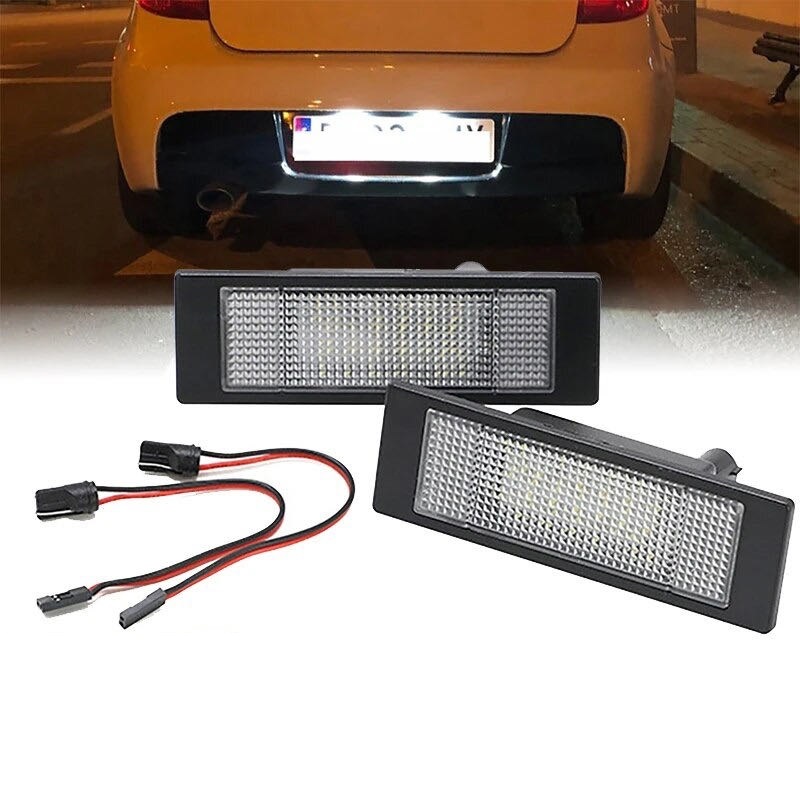 激白光 ! 交換式 ! LED ナンバー灯 ライセンス ランプ BMW X4 G02 xDrive 20d 30i M40i Mスポーツ X4シリーズ拍卖