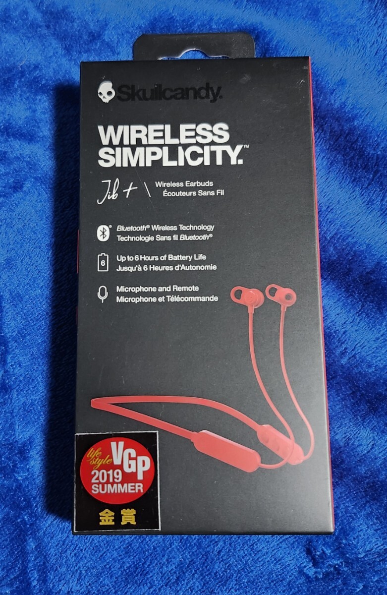 SKULLCANDY スカルキャンディ bluetooth イヤホン カナル型 JIB+ S2JPW-M010拍卖