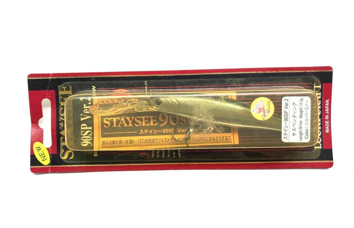 未使用☆ラッキークラフト ステイシー 90SP ver2 #シルバーミノー LUCKY CRAFT 検索(釣猫)ミノー拍卖