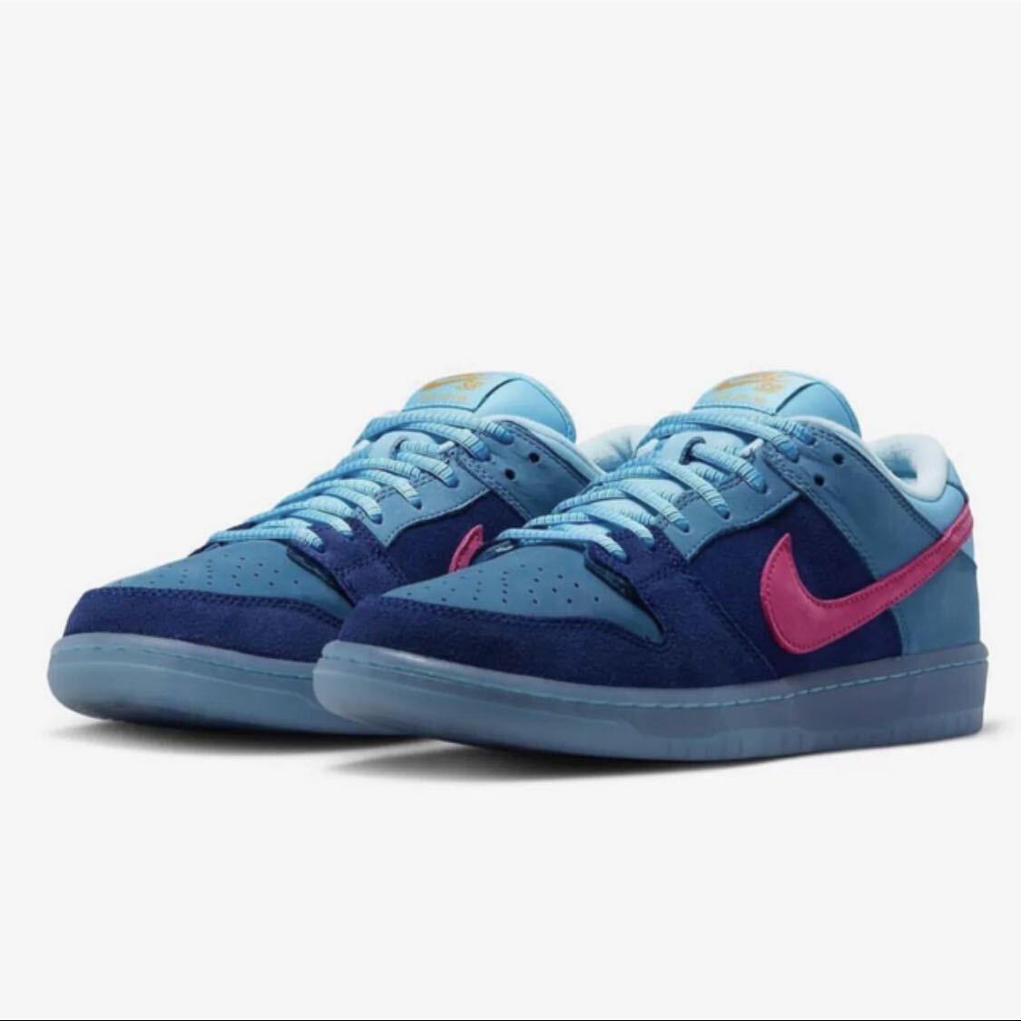 Run The Jewels Nike SB Dunk Deep Royal Blue Active Pink ラン ザ ジュエルズ ナイキ ダンク ロー ディープロイヤルブルー ピンク 28cm拍卖