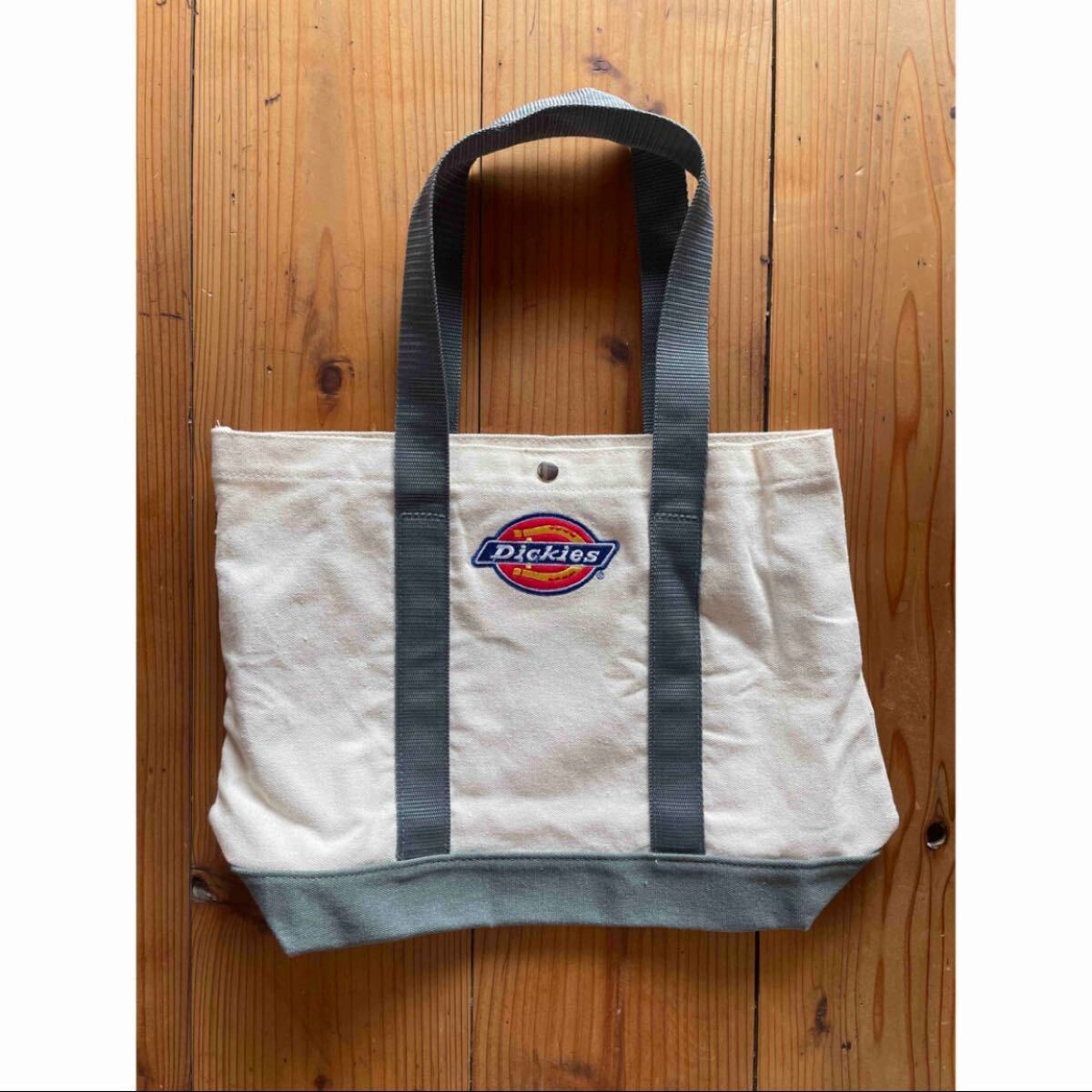 Dickies ディッキーズ キャンバス トート バッグ & 間仕切り ポーチ totebag拍卖